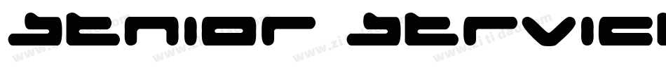 Senior Service字体转换